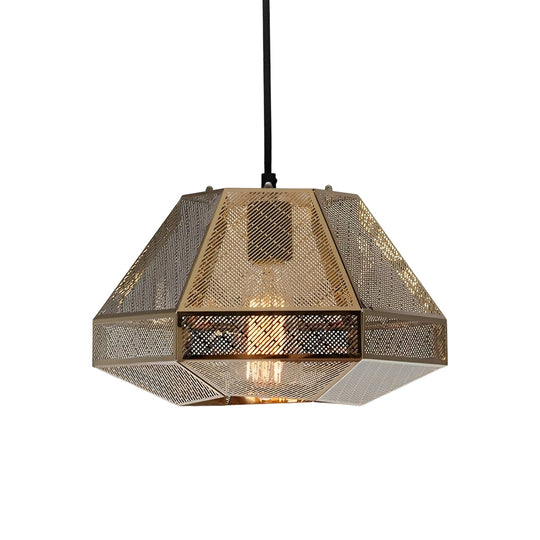 Electroplated Stainless Steel Creative Geometric Nordic Pendant Light
