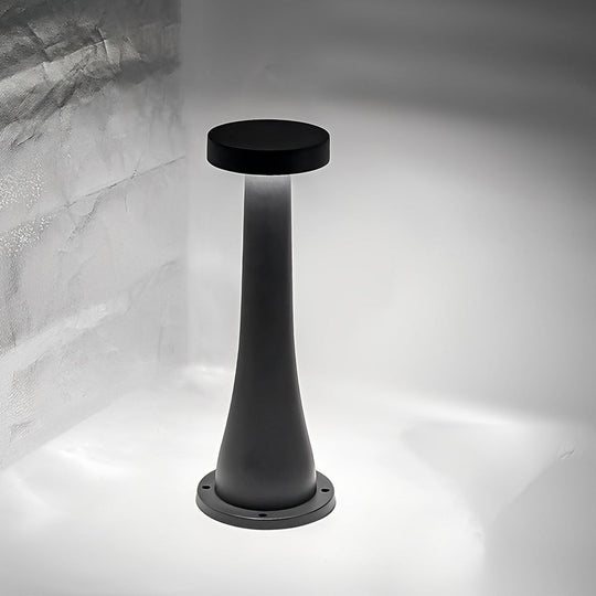 Waterproof Black Mushroom Outdoor Pathway Light
