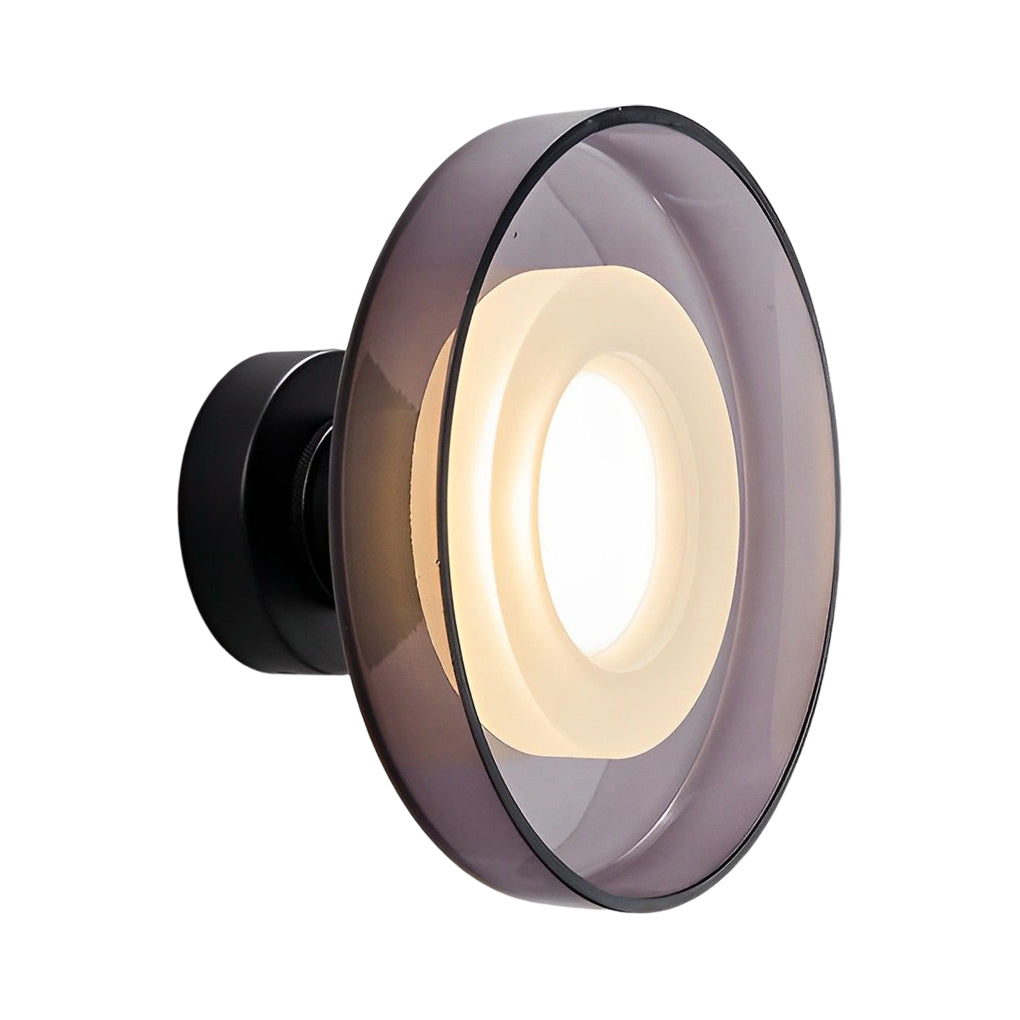 Creative Round Glass Post-Modern LED Wall Lamp