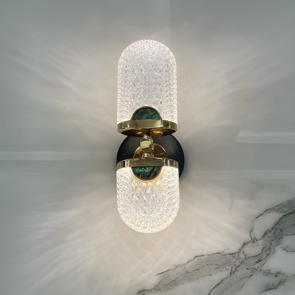 Creative LED Wall Sconce with Up & Down Light Effect – Three Step Dimming