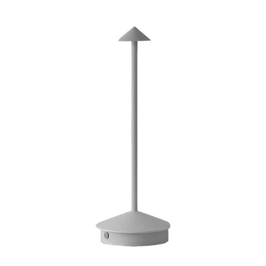 Mini Triangle LED Table Lamp – Cordless & Dimmable