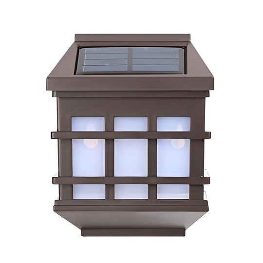 Solar LED Light Controlled Motion Sensor Modern Outdoor Wall Lamp