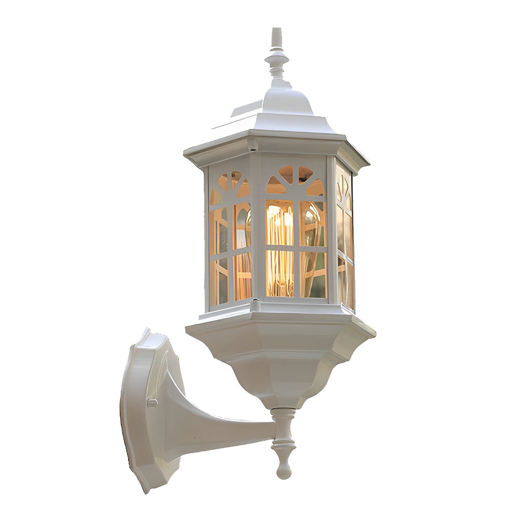 European Style Waterproof LED Glass Outdoor Wall Lamp