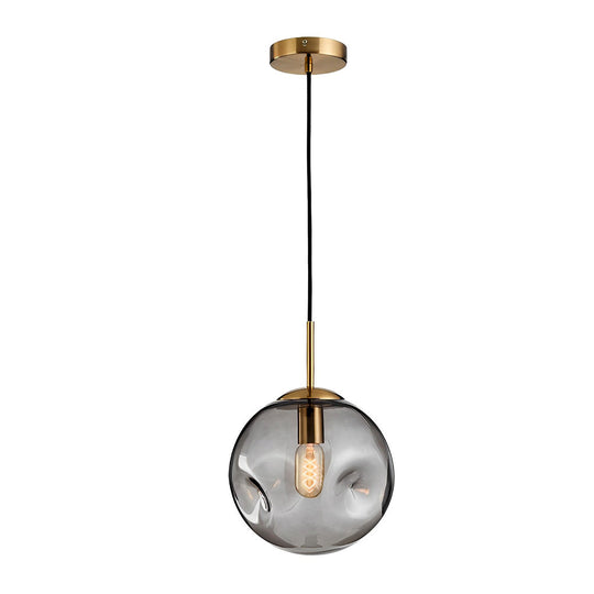 Creative Glass Globe Metal Nordic Small Chandelier Pendant Light