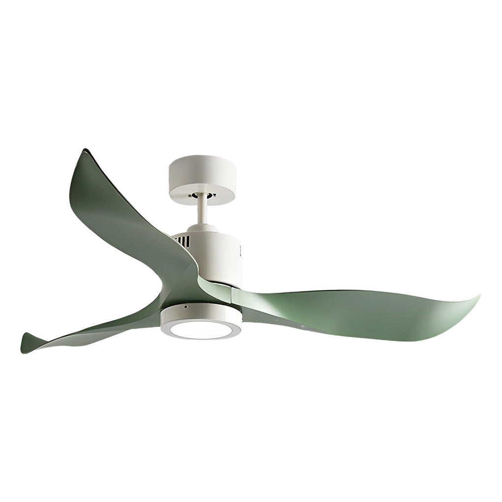 3-Blade Intelligent LED Nordic Ceiling Fan with Remote Control