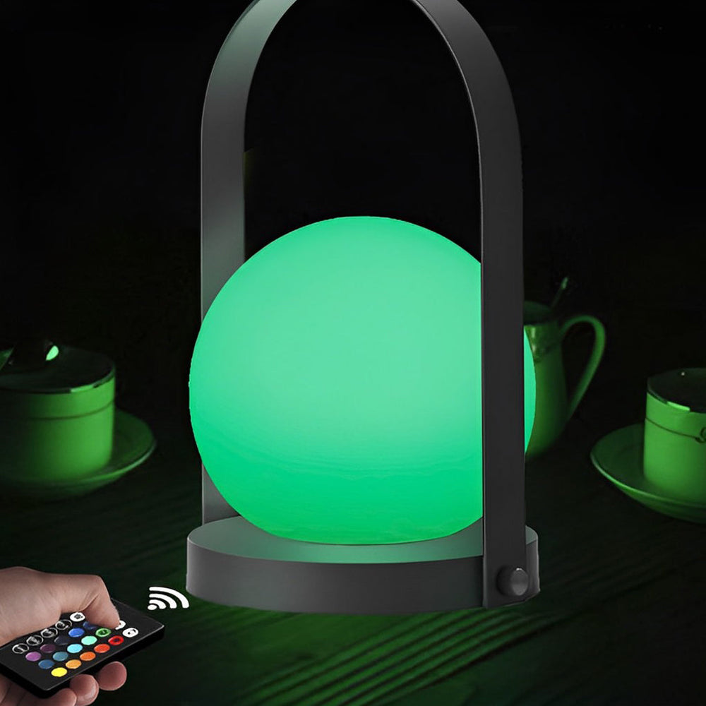 Opal LED RGB Mini Globe Table Lamp with Remote