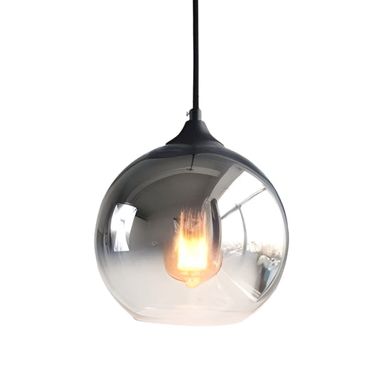 Globe – Modern Glass LED Pendant Light for Kitchen and Dining Room