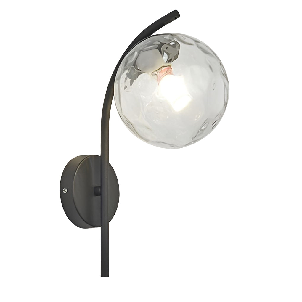 Creative Glass Ball-shaped LED Nordic Plug-in Wall Sconce