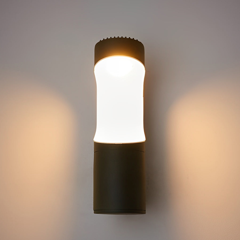 Creative Black Modern Outdoor Wall Lamp with LED