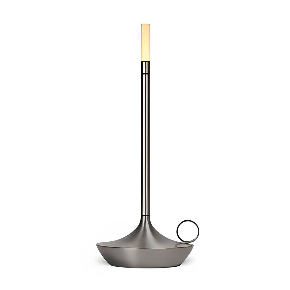 Cordless Candle Wick LED Table Lamp with Touch Dimming