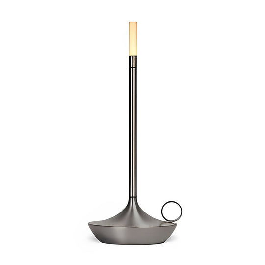 Cordless Candle Wick LED Table Lamp with Touch Dimming