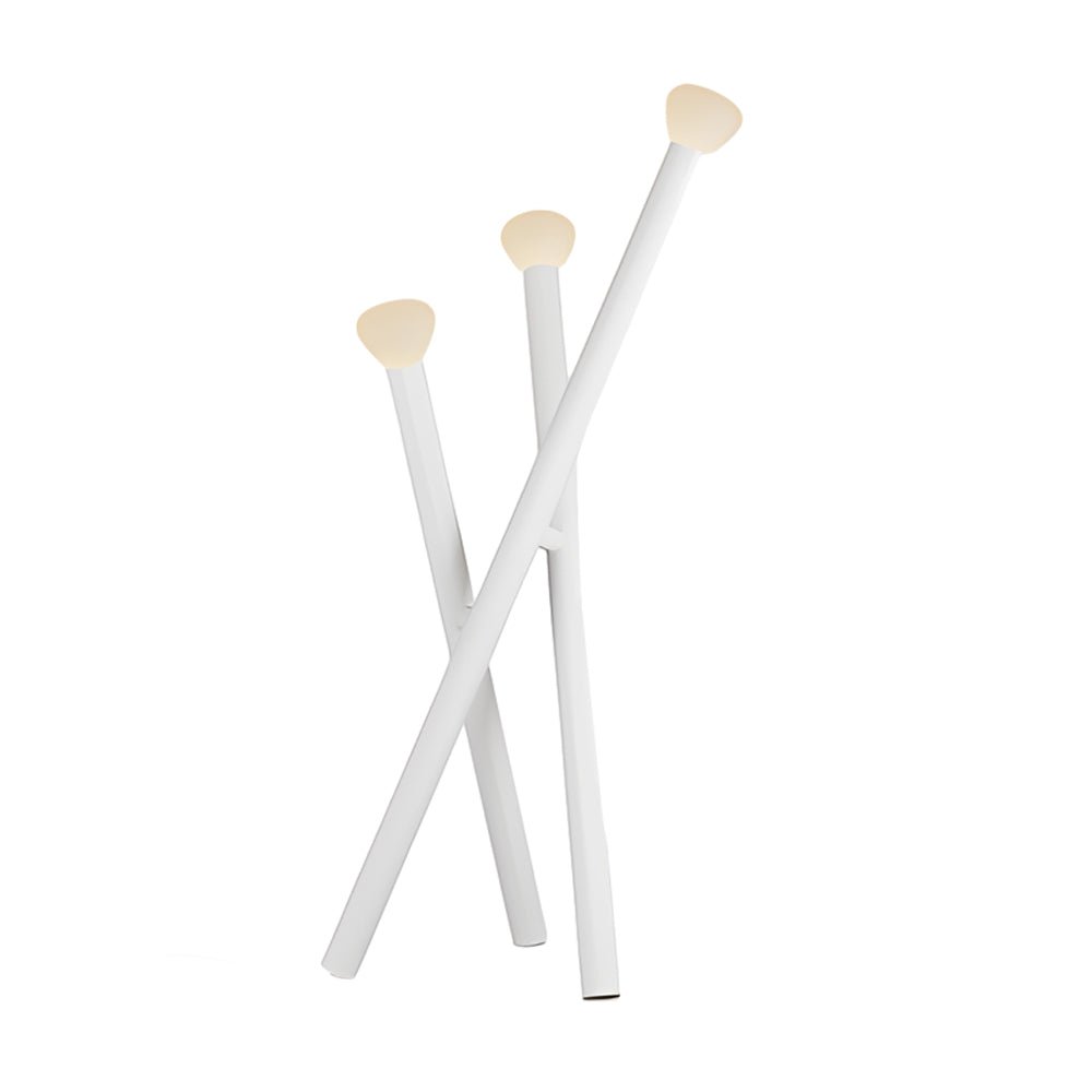 3-Light Minimalist Modern Stick Floor Lamp