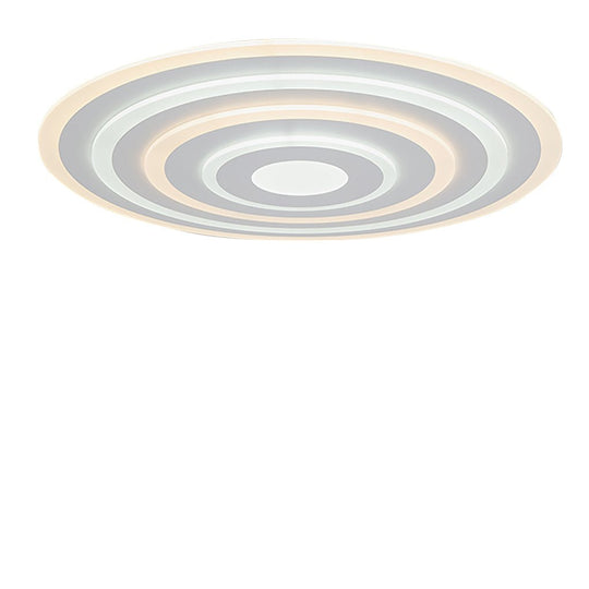 Concentric Circles Modern Dimmable LED Flush Mount Ceiling Light