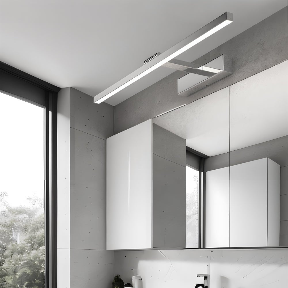 31'' Adjustable Stainless Steel LED Bathroom Vanity Light