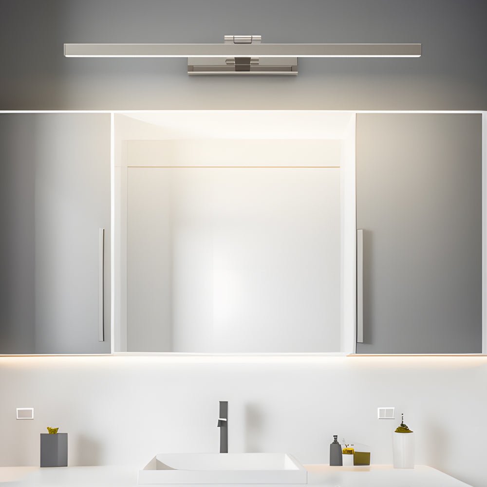 31'' Adjustable Stainless Steel LED Bathroom Vanity Light