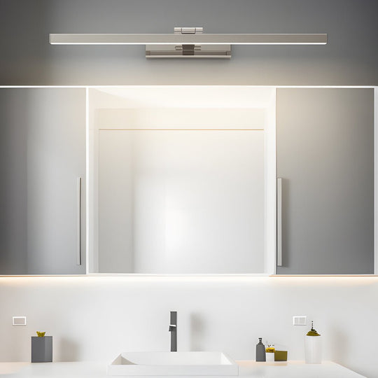 31'' Adjustable Stainless Steel LED Bathroom Vanity Light