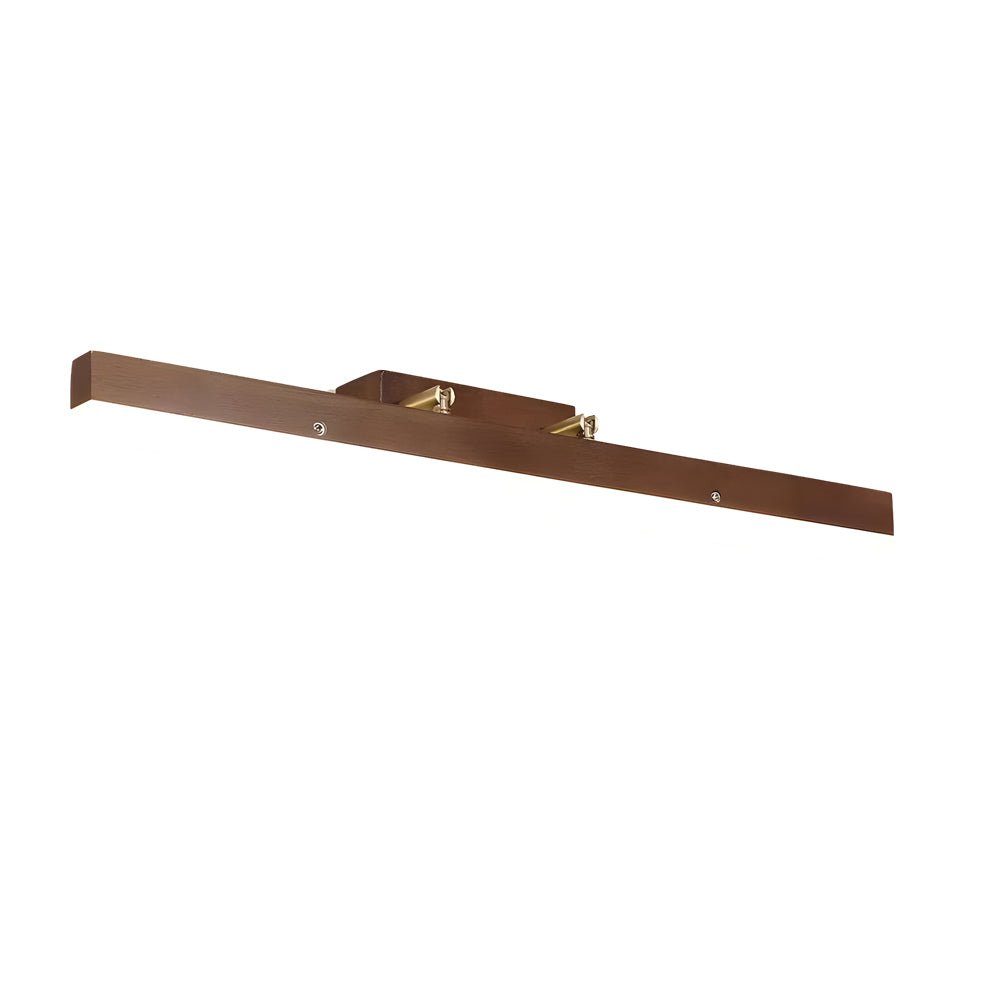 31'' Walnut LED Vanity Light – Modern Bathroom Lighting