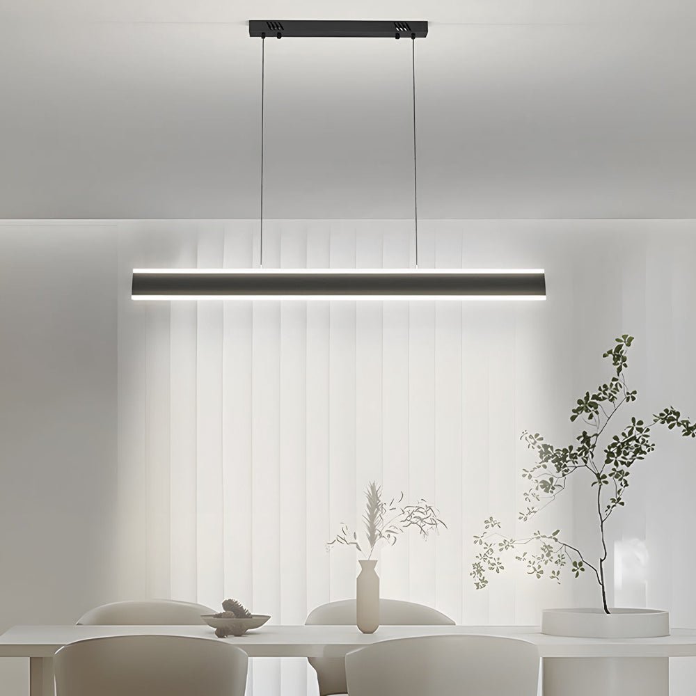 31.5 inch 39.4 inch 47.2 inch LED Linear Pendant Island Up and Down Light Suspension