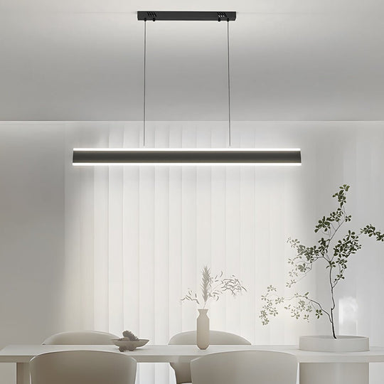31.5 inch 39.4 inch 47.2 inch LED Linear Pendant Island Up and Down Light Suspension