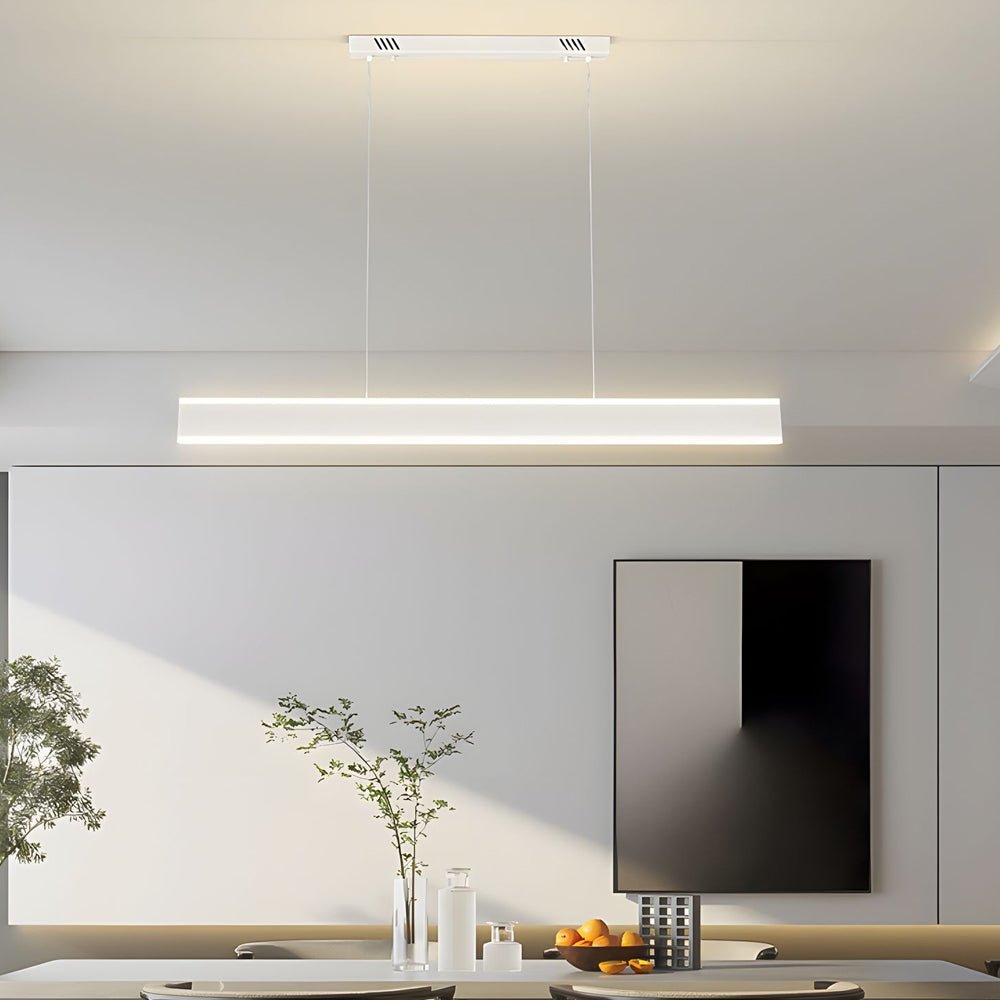 31.5 inch 39.4 inch 47.2 inch LED Linear Pendant Island Up and Down Light Suspension