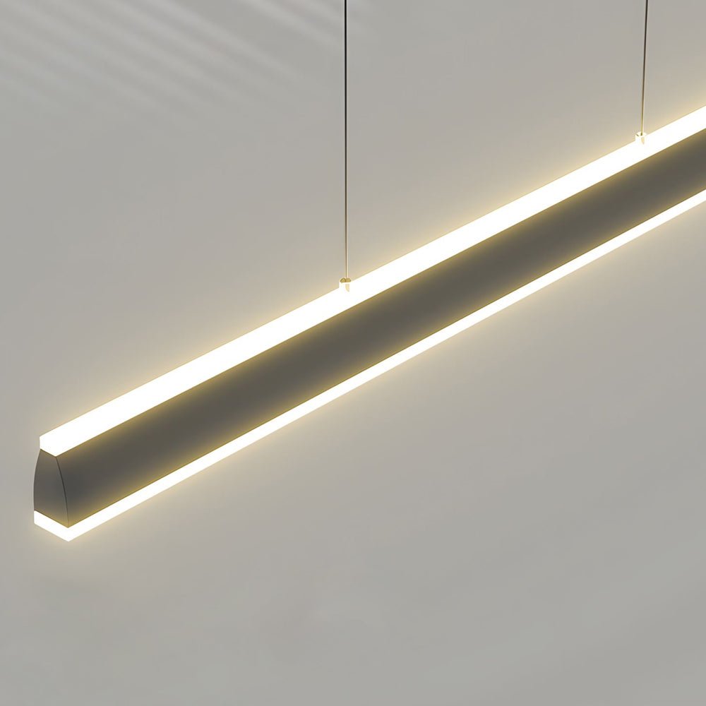 31.5 inch 39.4 inch 47.2 inch LED Linear Pendant Island Up and Down Light Suspension