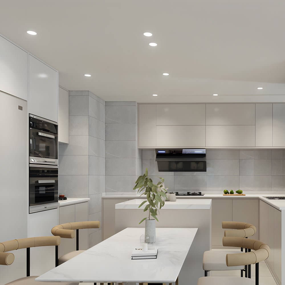 3.3-Inch 7W LED Round Adjustable Recessed Downlight