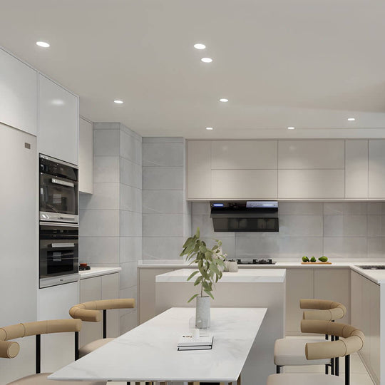 3.3-Inch 7W LED Round Adjustable Recessed Downlight