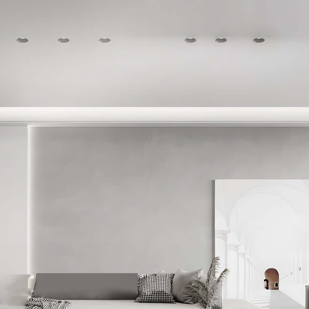 3.3-Inch Regressed Round 7W LED Recessed Ceiling Downlight