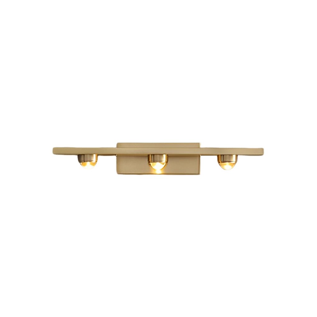 3/4 Lights Copper LED Wall Washer Projection Nordic Wall Lamp