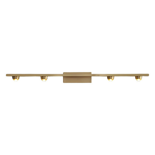 3/4 Lights Copper LED Wall Washer Projection Nordic Wall Lamp