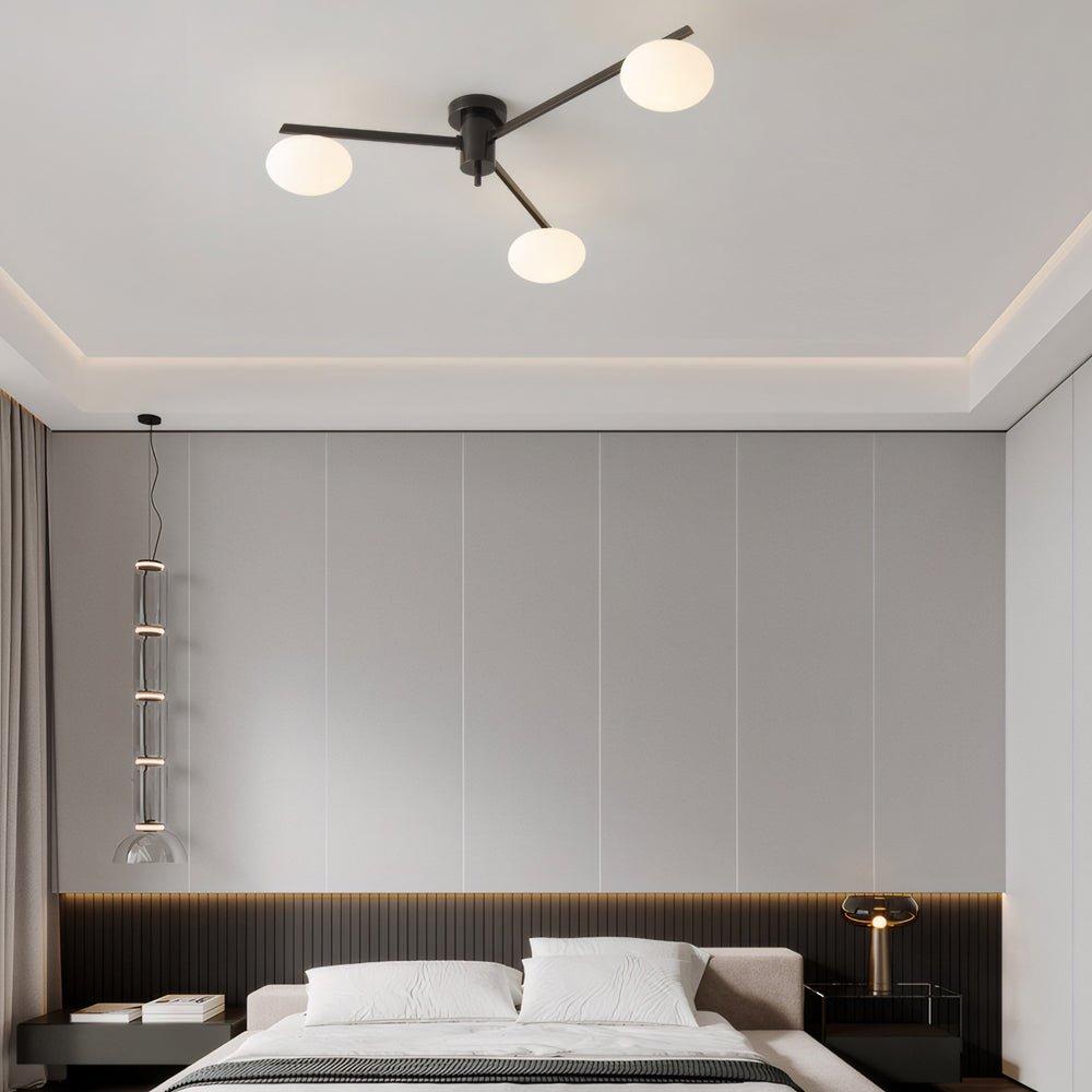 Semi Flush Mount Jasper Ceiling Lamp – 3/5/6 Lights