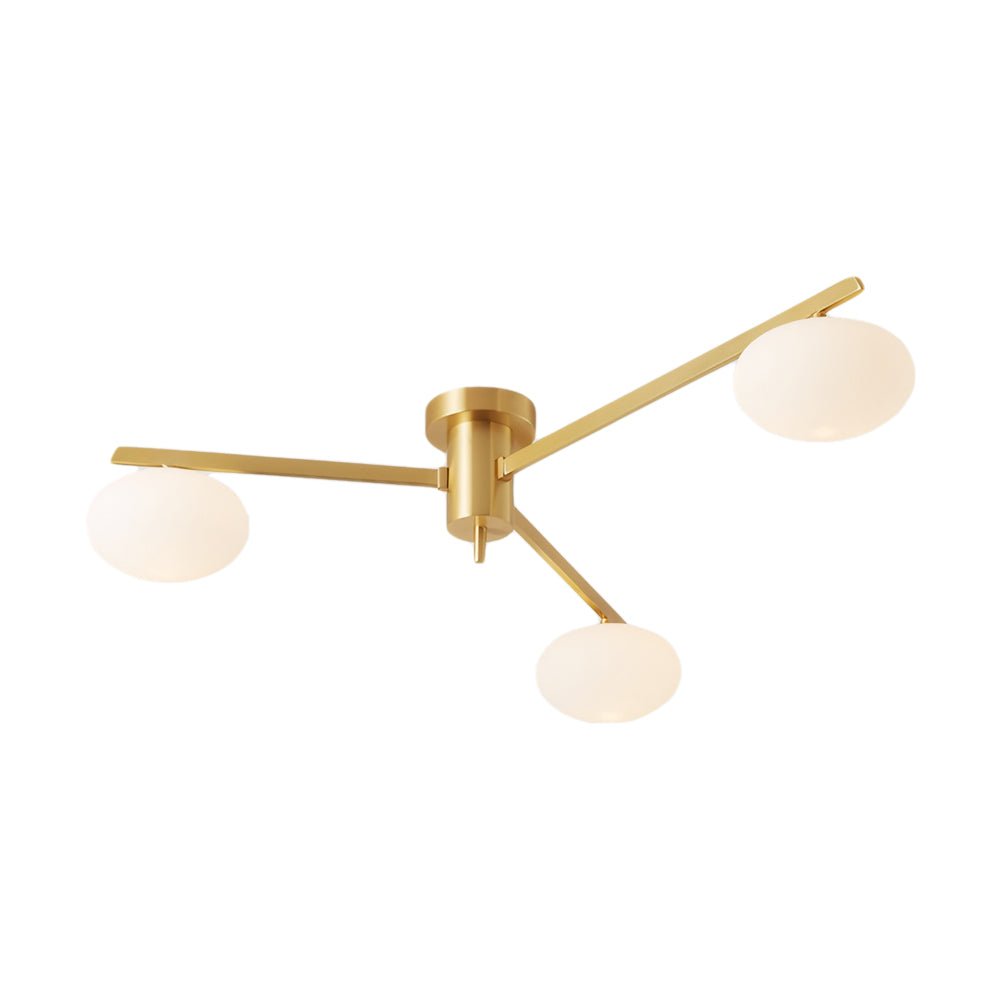 Semi Flush Mount Jasper Ceiling Lamp – 3/5/6 Lights