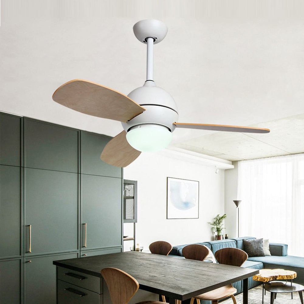 36'' Nordic Minimalist LED Ceiling Fan with Remote Control