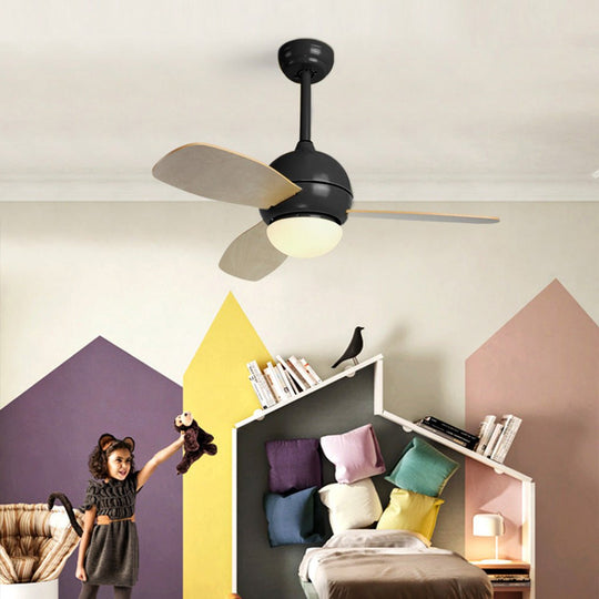 36'' Nordic Minimalist LED Ceiling Fan with Remote Control