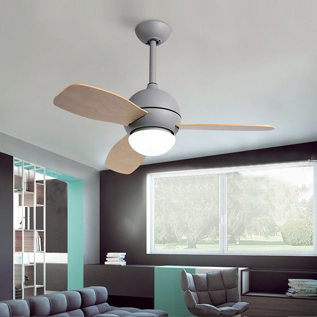 36'' Nordic Minimalist LED Ceiling Fan with Remote Control