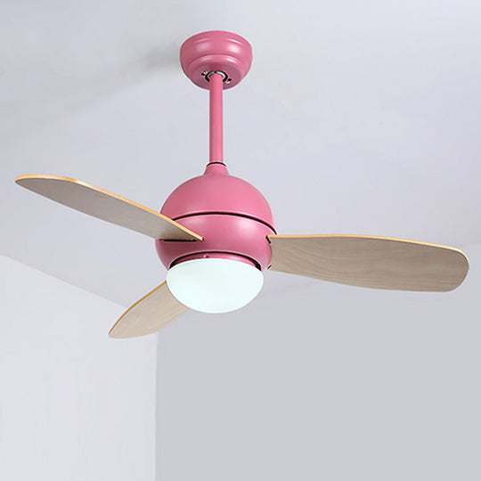 36'' Nordic Minimalist LED Ceiling Fan with Remote Control