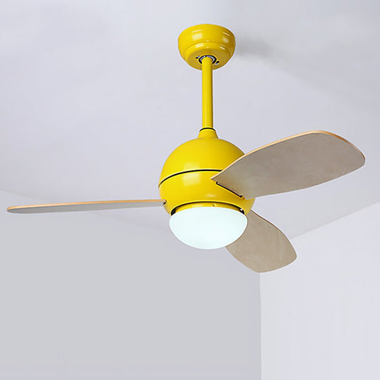 36'' Nordic Minimalist LED Ceiling Fan with Remote Control