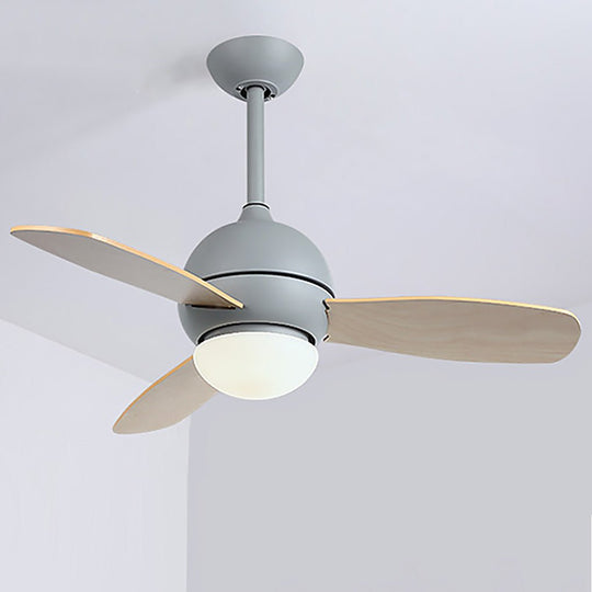 36'' Nordic Minimalist LED Ceiling Fan with Remote Control