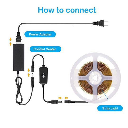 Flexible COB LED Strip Lights Waterproof Spotless Design