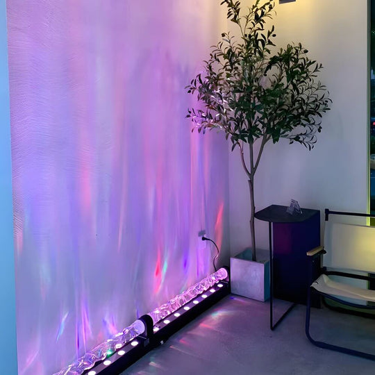39.4-Inch Dynamic 3D Ocean Wave LED Wall Light