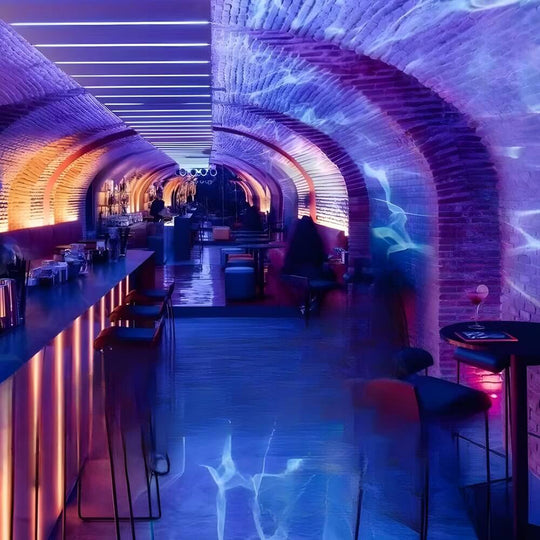 39.4-Inch Dynamic 3D Ocean Wave LED Wall Light