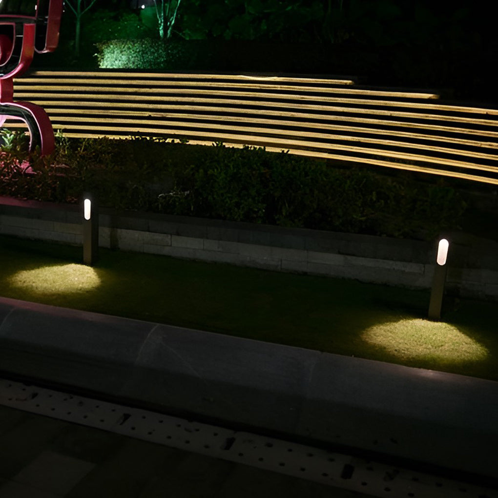 7W COB LED Outdoor Rectangular Pathway Light