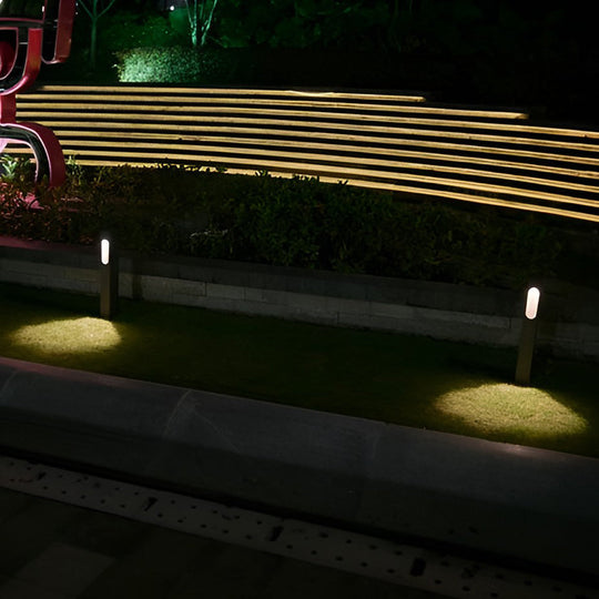 7W COB LED Outdoor Rectangular Pathway Light
