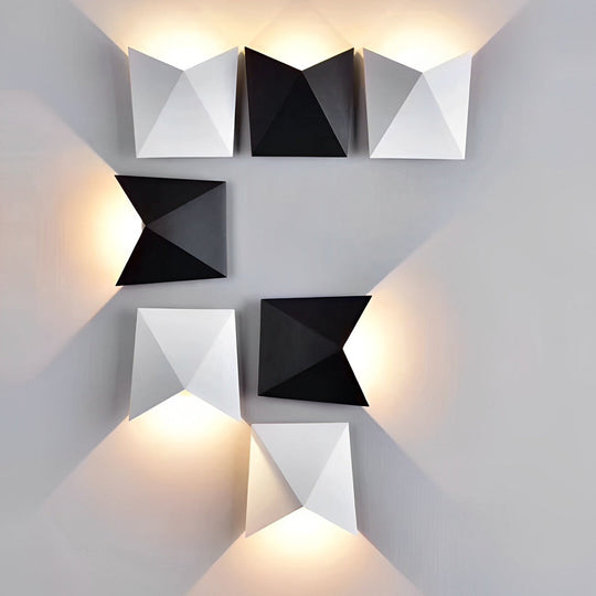 Creative Geometric LED Waterproof Wall Lamp