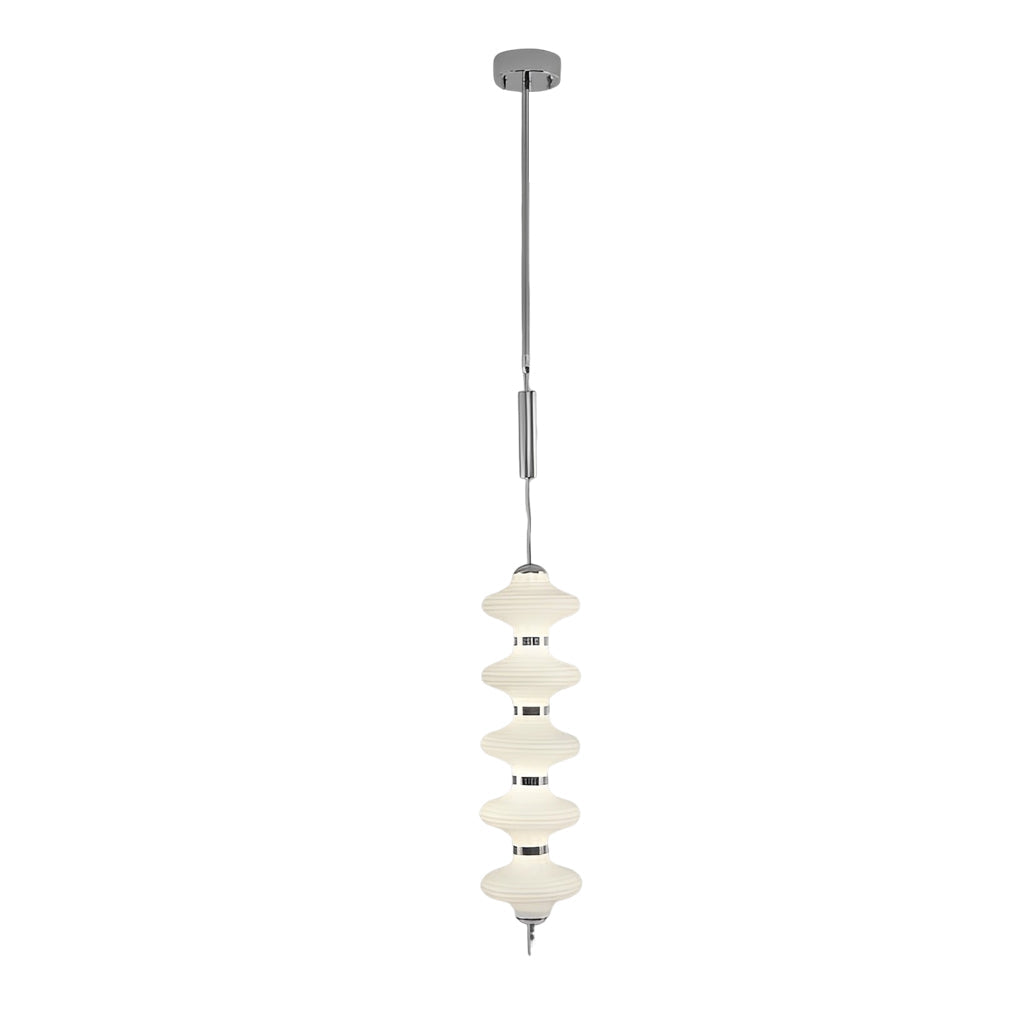 Glass Creative Gourd Metal LED Modern Minimalist Small Chandelier