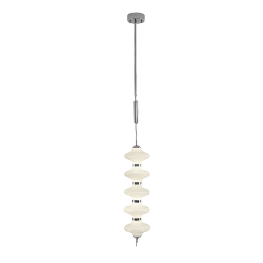Glass Creative Gourd Metal LED Modern Minimalist Small Chandelier