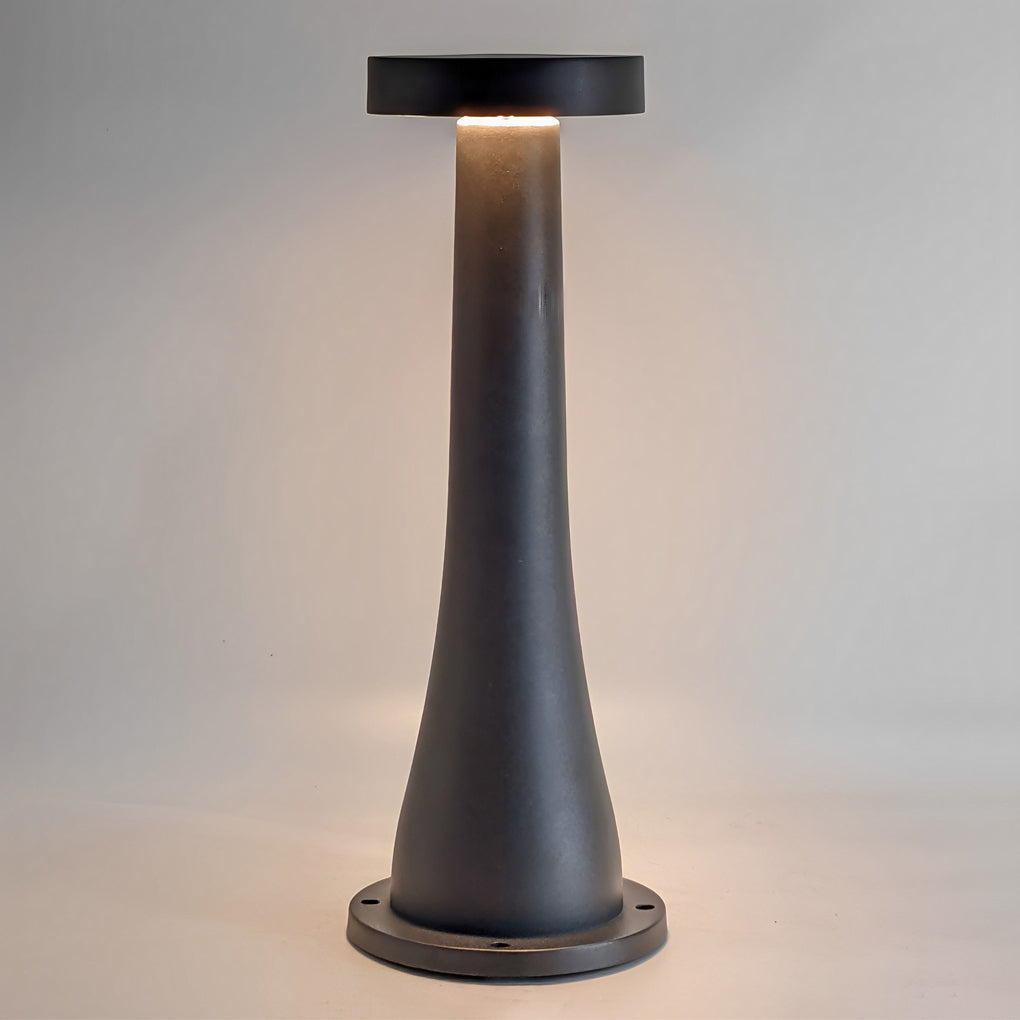 Waterproof Black Mushroom Outdoor Pathway Light