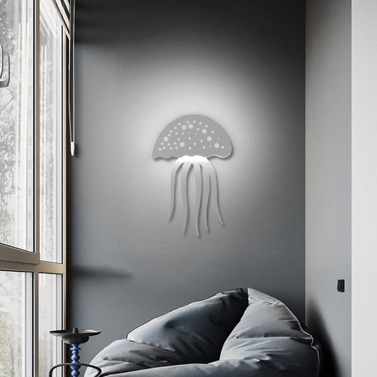Cartoon Jellyfish Creative LED Decorative Wall Sconce