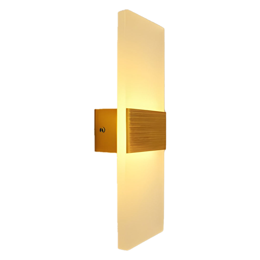 Rectangular Acrylic 6W LED Modern Wall Sconce