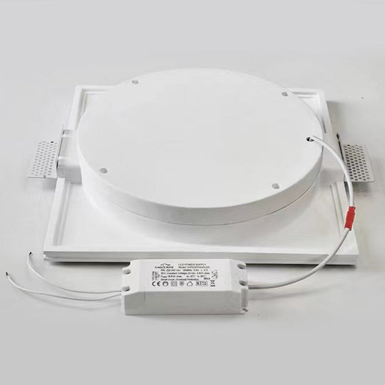 Moon-Like Plaster LED Embedded Wall Light